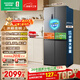 容聲465L十字門(mén)冰箱超薄一級能效風(fēng)冷無(wú)霜雙變頻節能凈味四開(kāi)門(mén)家用以舊換新BCD-465WD18FP國家補貼