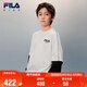 FILA斐樂(lè )兒童童裝長(cháng)T類(lèi)2026年春季男中大童長(cháng)袖T恤