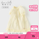 戴維貝拉（DAVE＆BELLA）公主裙女童連衣裙洋氣幼兒寶寶衣服小童網(wǎng)紗裙夏裝新款童裙 月光黃【現貨】 120 cm（建議身高110-120cm）