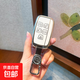 適用于捷豹XFL鑰匙套XEL捷豹F-PACE/E-PACE扣F-TYPE包XF XE殼 【捷豹B款】象牙白+車(chē)標扣