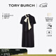 Tory Burch 湯麗柏琦 【線(xiàn)上專(zhuān)享】經(jīng)典款女裝 襯衫連衣裙 63205 中調海軍藍/象牙白 480 M 推薦115-125斤