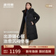波司登25年羽絨服女士冬90絨加厚連帽寬松中長(cháng)款休閑百搭保暖外套