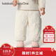 巴拉巴拉balaOne寶寶棉褲加絨保暖彎刀褲女童長(cháng)褲冬2025甜美208425108007