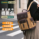 卡登復古相機包攝影包雙肩單肩包斜挎手提防水背包適用于富士索尼尼康佳能 D126雙肩包【YKK拉鏈+13寸筆記本倉】