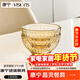 康寧（VISIONS）2025新款晶靈餐具系列家用耐高溫食品級玻璃碗碟盤(pán)子輕奢裝2小碗