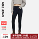 ABLE JEANS【鉛筆褲】高腰顯瘦女裝修身高彈牛仔褲小個(gè)子女士外穿潮流小腳褲 水洗古黑 26 (160/68A/建議94-104斤)