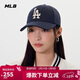 MLB帽子男女情侶經(jīng)典大LOGO硬頂棒球帽25秋新款3ACPB095N-07NYS-F