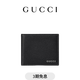 GUCCI古馳飾Gucci標識雙折錢(qián)包 黑色 均碼