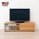 MUJI MUJI 組合式邊柜/A套裝/OA 白橡木風(fēng)格 電視柜 原色 長(cháng)162.5cm*寬39.5cm*高45cm