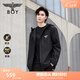 BOY LONDON【簡(jiǎn)影】春季戶(hù)外運動(dòng)潮牌男女款夾克沖鋒外套N23073 黑色 L