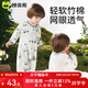 棉奇熊嬰兒衣服夏季薄款寶寶連體衣后背網(wǎng)眼透氣哈衣長(cháng)袖新生嬰幼兒爬服 SP82輝月王子【半背網(wǎng)眼】 90cm 【推薦身高75-90cm】