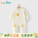 優(yōu)奇嬰兒連體衣保暖春秋款夾棉秋裝新生兒衣服寶寶外出哈衣加厚秋冬季