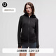 lululemon丨Scuba 女士拉鏈連帽衫*拉絨 黑色(LW4CGVS) XS /4
