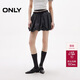ONLY 2025春季松緊腰格子花苞裙高腰短裙半身裙女|125116020