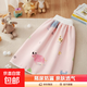 【低價(jià)】嬰兒隔尿裙隔尿墊可水洗寶寶防水高腰透氣布尿褲防側漏 粉色 M碼(1-4歲)