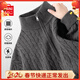 名創(chuàng  )優(yōu)品（MINISO）毛衣男款春秋半拉鏈立領(lǐng)外穿針織上衣外套男士高級感純色針織衫潮 【半拉鏈絞花套頭衫】深灰色(純色) XL 180 (體重140-160斤)