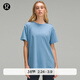 lululemon丨All Yours 女士 T 恤 *棉 LW3ES5S 短袖 湛藍 L /10