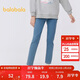 巴拉巴拉女童牛仔褲2025春裝兒童小腳褲子中大童時(shí)尚繡花長(cháng)褲209125108005