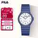 斐樂(lè )（FILA）新年禮物學(xué)生表男女機械靜音指針初高中考試手表兒童手表6586-007