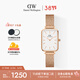 丹尼爾惠靈頓（DanielWellington）【學(xué)生禮物】DW女士手表復古小方表輕奢小眾石英腕表送女友DW431