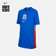 耐克2026賽季上海申花球迷版大童速干足球球衣男女童NIKE IQ0600 444鈷藍色/智利紅/白 160 XL