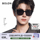 BOLON暴龍眼鏡【林一同款】墨鏡男方框太陽(yáng)鏡女偏光鏡女神節禮物BL3203 【明星同款】C10 亮黑色-偏光