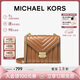 MICHAEL KORS婦女節禮物輕奢MK女包WHITNEY鏈條單肩斜挎信封包大號橡果棕