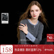 三彩2025冬季新款圓領(lǐng)針織衫長(cháng)袖簡(jiǎn)約套頭衫上衣顯瘦百搭M 深邃灰 2XL 175/96A