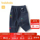 巴拉巴拉童裝褲子男女童牛仔褲長(cháng)褲2025春裝加絨【商場(chǎng)同款】200125108201