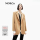 MO&Co.美麗諾羊毛學(xué)院風(fēng)寬肩H型西裝女款外套
