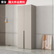 索友（CVOY）實(shí)木衣柜家用臥室平開(kāi)門(mén)柜子加深60輕奢簡(jiǎn)約大衣櫥組裝收納可定制 80*60*200兩門(mén)主柜 E0級生態(tài)板