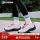 FILA FUSION斐樂(lè )潮牌女鞋脊骨鞋2秋冬版新款運動(dòng)鞋戶(hù)外老爹鞋子 泡沫白/桃紅色-WP 38