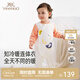 英氏（YEEHOO）嬰兒夾棉連體衣秋冬加厚保暖新生兒冬季寶寶衣服新款哈衣 豐收夾棉襟哈 73cm （建議6-9個(gè)月）