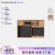 蔻馳（COACH）奢侈品男士錢(qián)包卡包禮盒送男友CS434N3A【品牌授權】送男友
