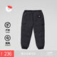 保姆鵝 大童羽絨褲保暖白鴨絨外穿加厚冬裝褲寶寶工裝褲[NM2556] 炭黑 100