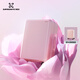 新秀麗（Samsonite）【花開(kāi)系列】行李箱拉桿箱 女新款輕便登機旅行箱贈半透明箱套QV6 櫻花粉 20英寸 【適合1周內短途旅行】