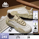 卡帕（Kappa）背靠背運動(dòng)鞋男款跑步鞋2025新款超輕減震跑鞋子春秋老爹鞋男 麥芽米粽/灰卡其-6337 41