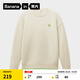 蕉內（Bananain）熱皮302++男女同款鎖溫圓領(lǐng)套頭毛衣保暖打底長(cháng)袖秋冬套頭衫新款 象牙白 L