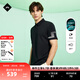 金林德伯格（J.Lindeberg）商場(chǎng)同款秋季GOLF運動(dòng)速干情侶翻領(lǐng)T恤短袖POLO衫男女52413Z018 RPR黑色2.0 M