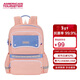 美旅放心書(shū)包女孩4-6年級小學(xué)生大容量雙肩包兒童抗菌減負背包NK1