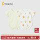 童泰（TONGTAI）嬰兒包屁衣夏季純棉男女寶寶衣服兒童短袖連體衣哈衣2件裝 綠色 90cm