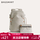 BAGSMART雙肩包隨行包背包男差旅大容量多功能便攜書(shū)包女電腦包旅行包學(xué)生 米白（可容納15.6英寸筆記本）