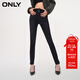 ONLY夏季通勤風(fēng)百搭高腰彈力小腳牛仔褲女|124132052 J09 深牛仔灰色 S (160) 64A