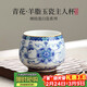 不拙白瓷主人杯茶杯個(gè)人專(zhuān)用泡茶單杯陶瓷功夫茶杯青花瓷羊脂玉瓷杯子
