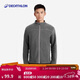 迪卡儂登山徒步男士搖粒絨夾克 QUECHUA MH120 灰色 2559152 XL