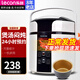 樂(lè )創(chuàng  )（lecon）迷你電壓力鍋 電飯煲2L智能可預約小型大容量飯店電飯鍋食堂用商用 學(xué)生宿舍小電飯煲高壓鍋 白色2L+內膽*1