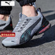 彪馬（PUMA）男鞋女鞋跑步鞋 2026春季新款運動(dòng)鞋耐磨登山休閑網(wǎng)面透氣慢跑鞋 【10cell技術(shù)】淺灰色-黑色-紅色 主推款 37.5 (內長(cháng)235mm)