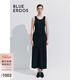 BLUE ERDOS【明星同款】連衣裙女裝夏季優(yōu)雅顯瘦無(wú)袖小黑裙長(cháng)裙B245D6003 黑 M