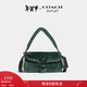 蔻馳（COACH）【新年禮物】奧萊女士女包羊毛皮PILLOW TABBY 26號中號單肩包 V5/綠色