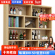 雅仕邦 墻上置物架掛柜臥室墻壁格子柜書(shū)架書(shū)柜創(chuàng  )意酒架壁掛墻面吊柜 三層特大號長(cháng)140寬20高100白色 .